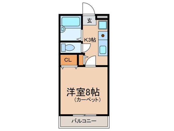 クリエイト今泉の物件間取画像